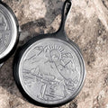 Wanderlust 10.5 Inch Cast Iron Mountain Griddle