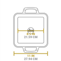 Chef Collection Square Grill Pan