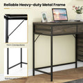 Tangkula 51" Home Office Desk with Printer Stand