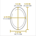 Oval Serving Griddles